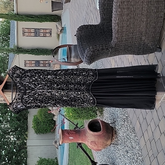 Pretty Guide Dresses & Skirts - Beautiful Gatsby Style Sequin Formal Dress Womens Size